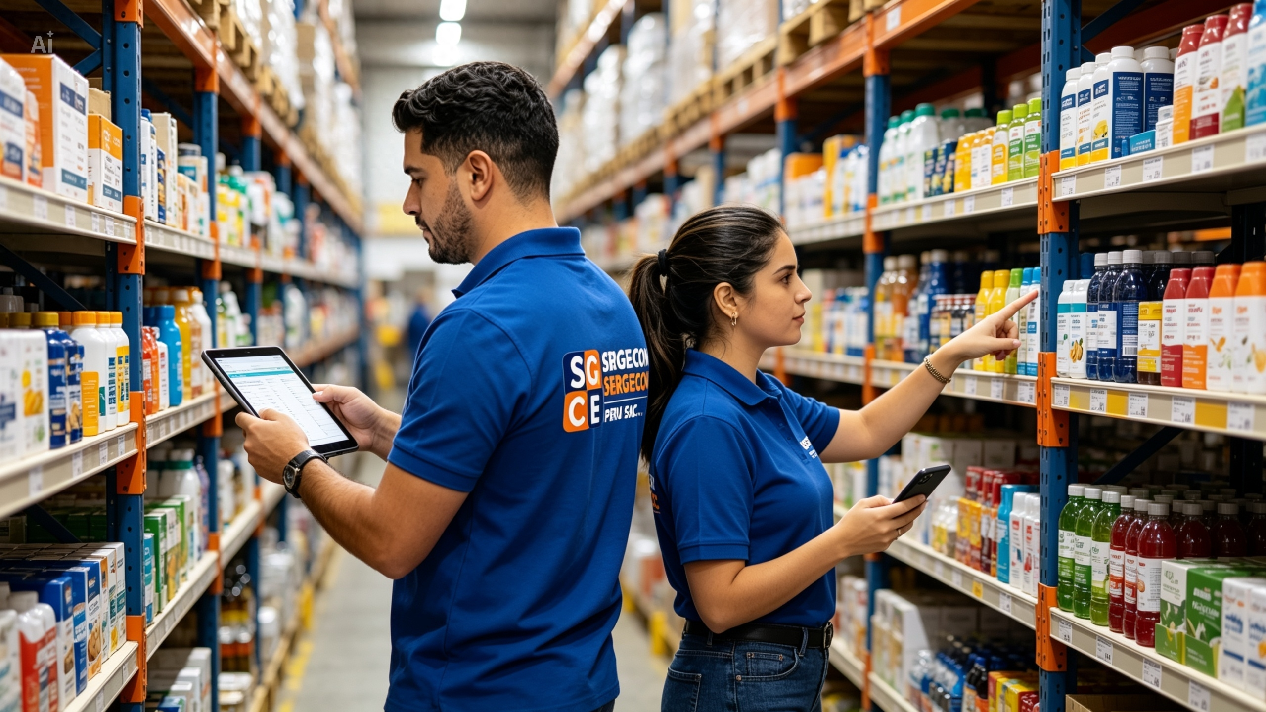 Warehouse workers